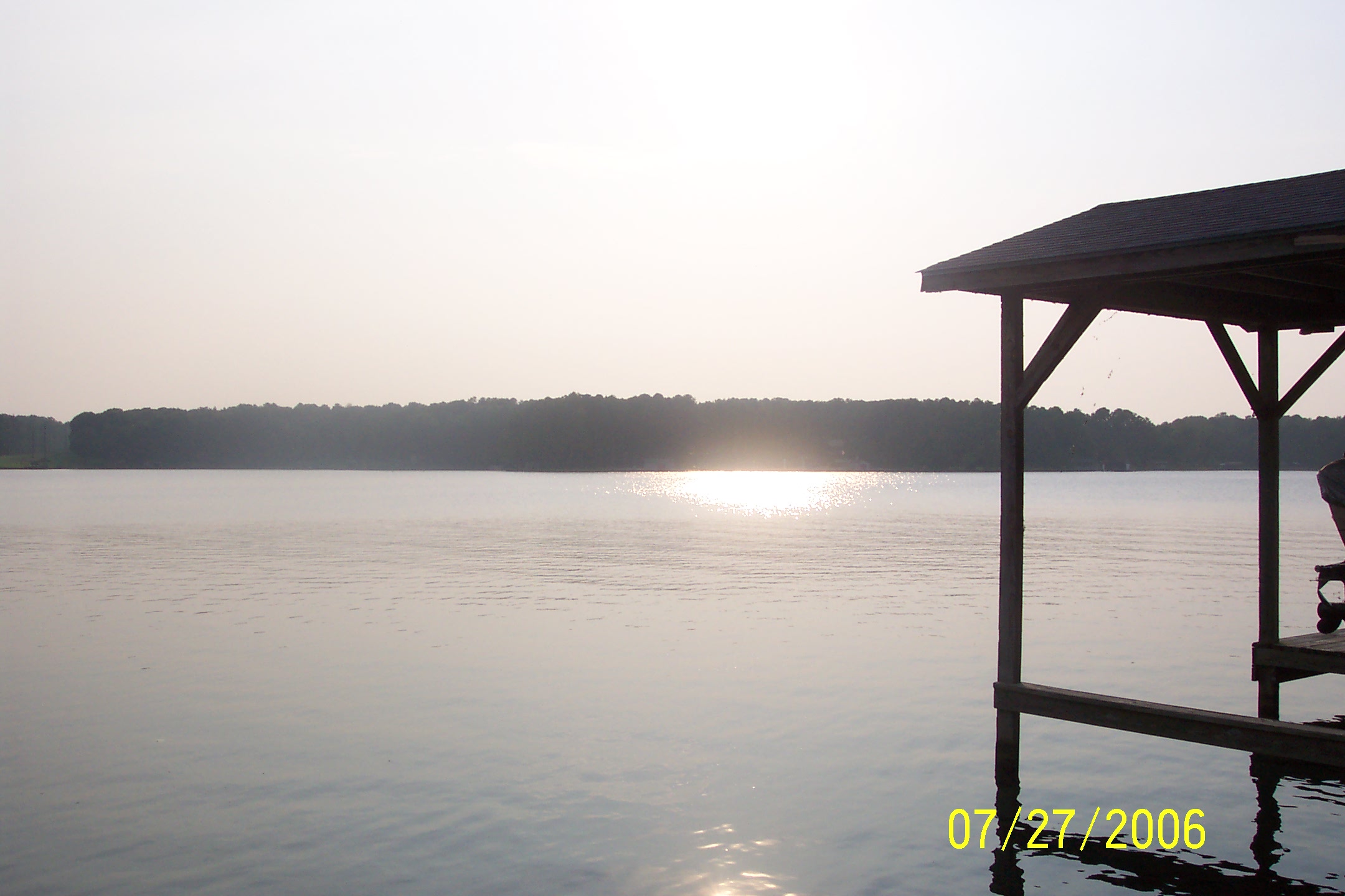 Sunrise on Lake Gaston