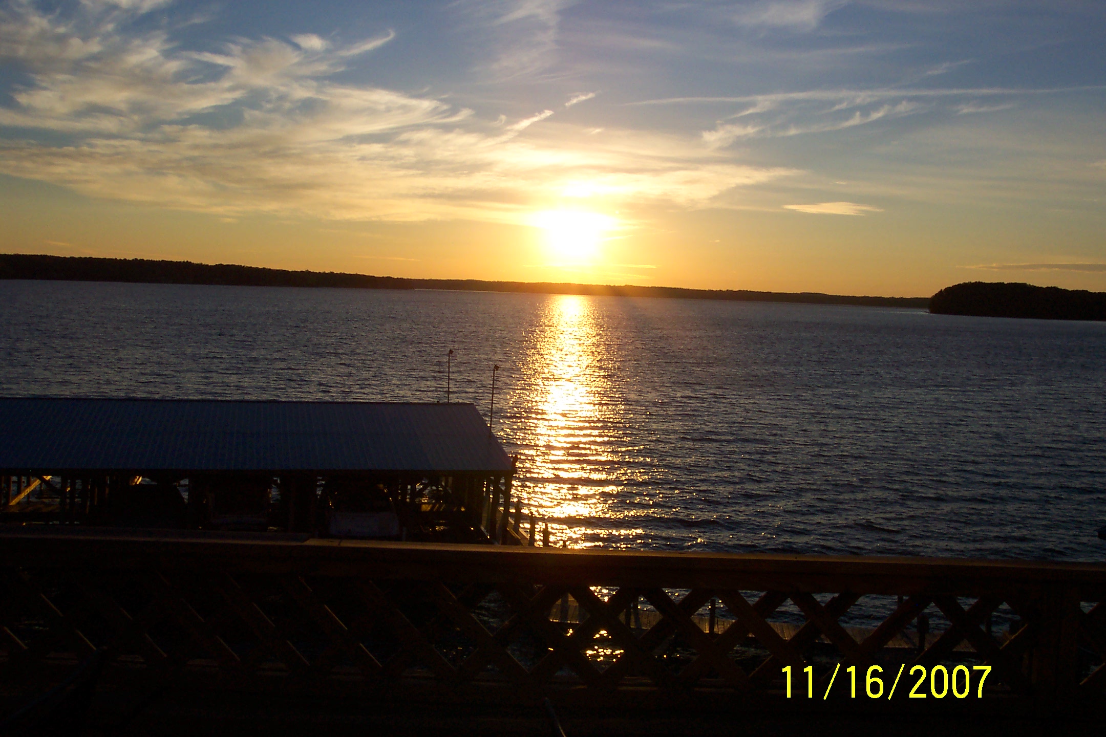 Lake Gaston Sunset